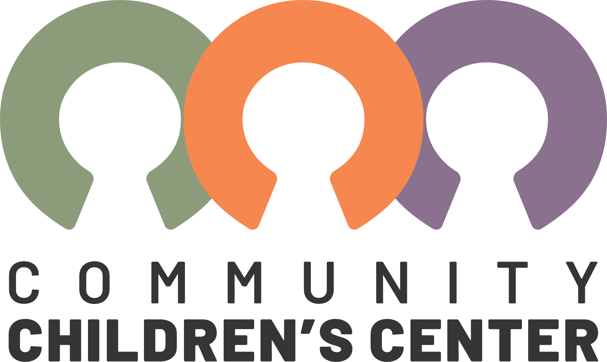 Three C's on their ends with the words "Community Children's Center" underneath