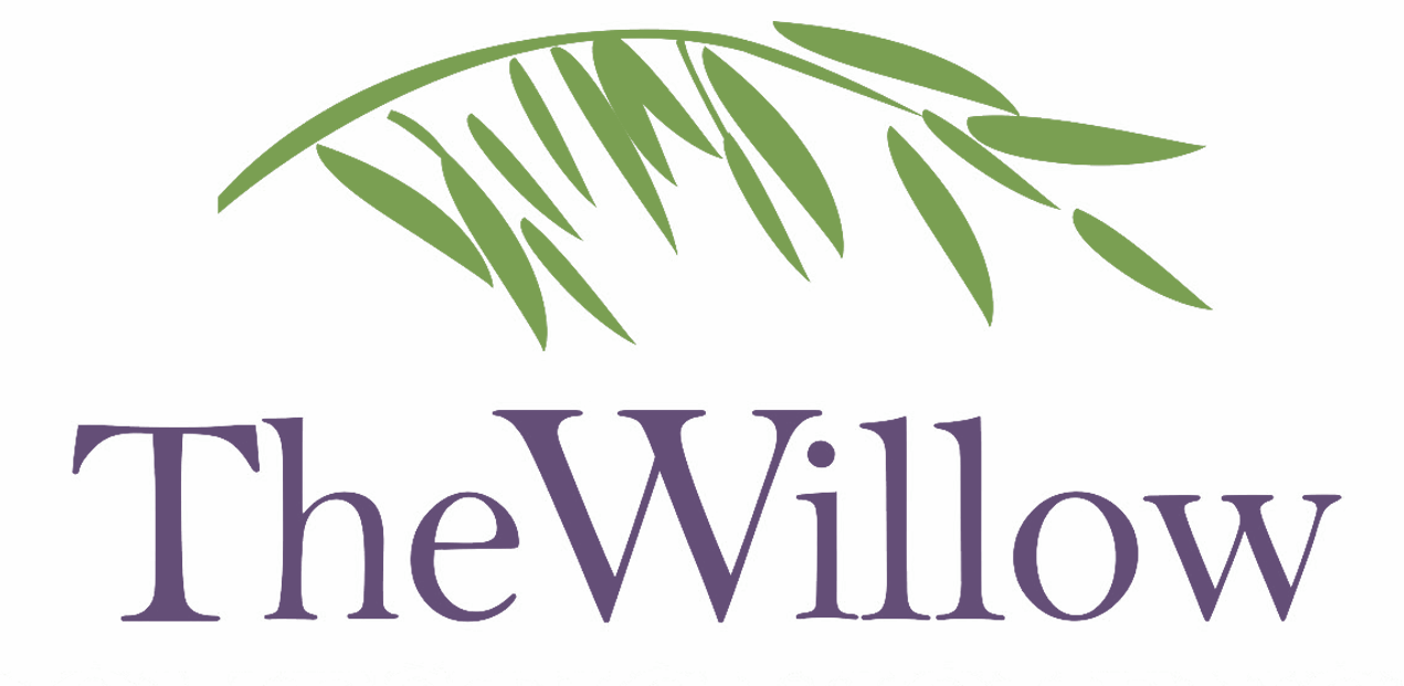The Willow logo with willow branch