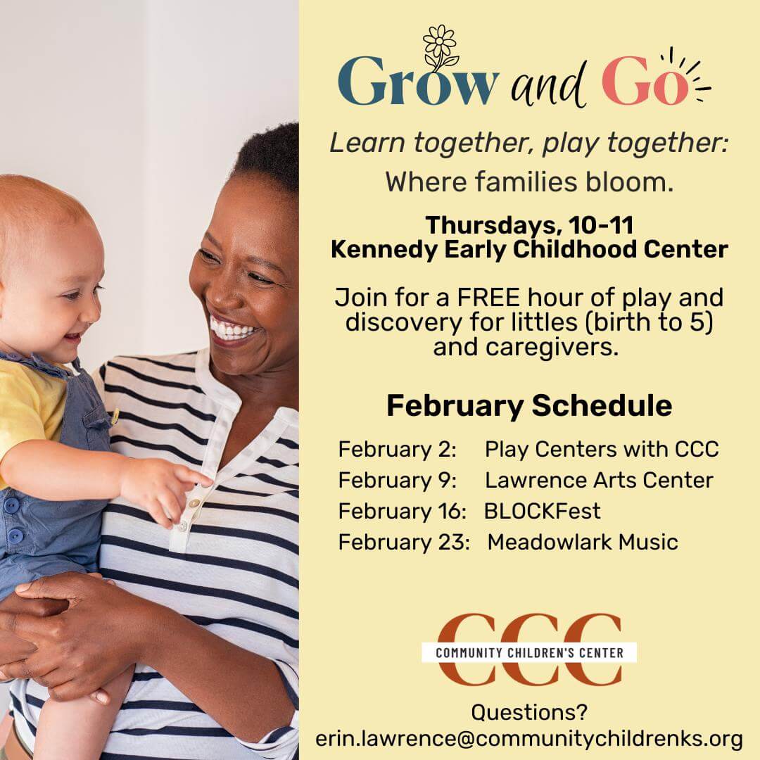 February Grow and Go Schedule